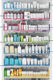 BIODERMA  PLV 7 SHELVES 1M X
