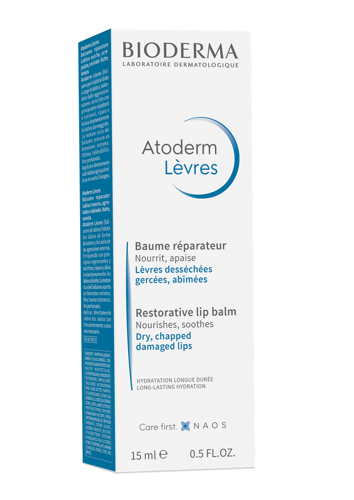 BIODERMA ATODERM BAUME LEVRES T15ML
