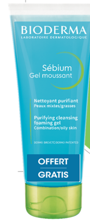 BIODERMA GIFT SEBIUM GEL MOUSSANT T100ML