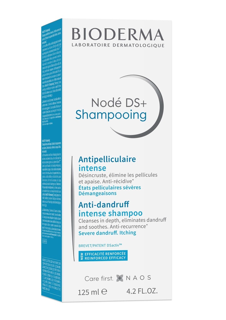 BIODERMA NODE DS+ SHP TE125ML 