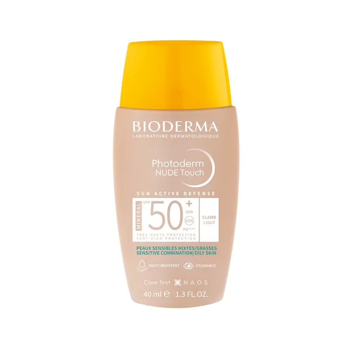 BIODERMA PHOTODERM NUDE TOUCH 50+ CLAIRE FC40ML 