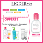 BIODERMA PLV STOP-RAYON ROUTINE VISAGE GIFT SENSI H20 100ML