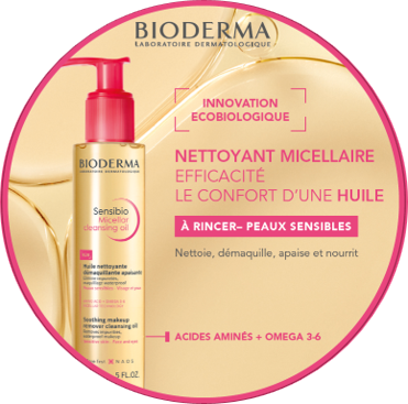 BIODERMA PLV Stop-rayon SENSIBIO Huile démaquillante