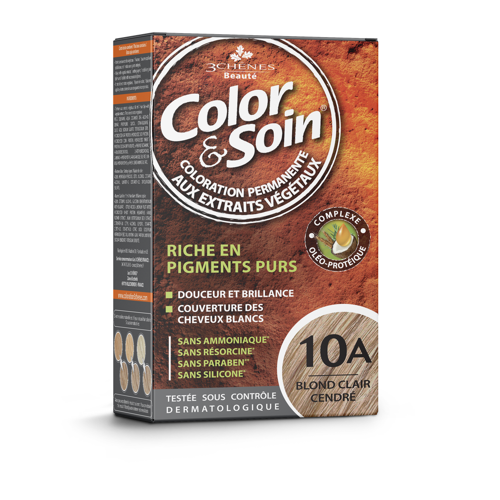 COLOR & SOIN 10A - BLOND CLAIR CENDRÉ