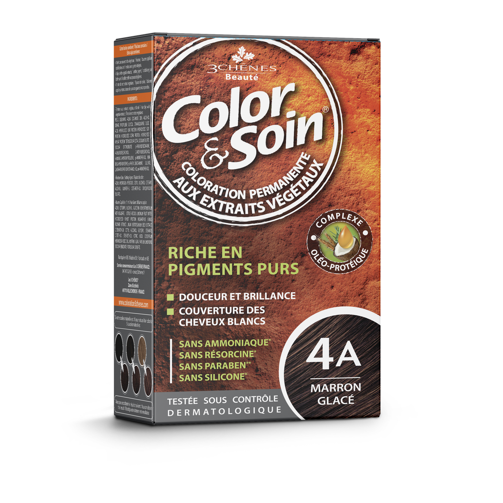 COLOR & SOIN 4A - MARRON GLACE
