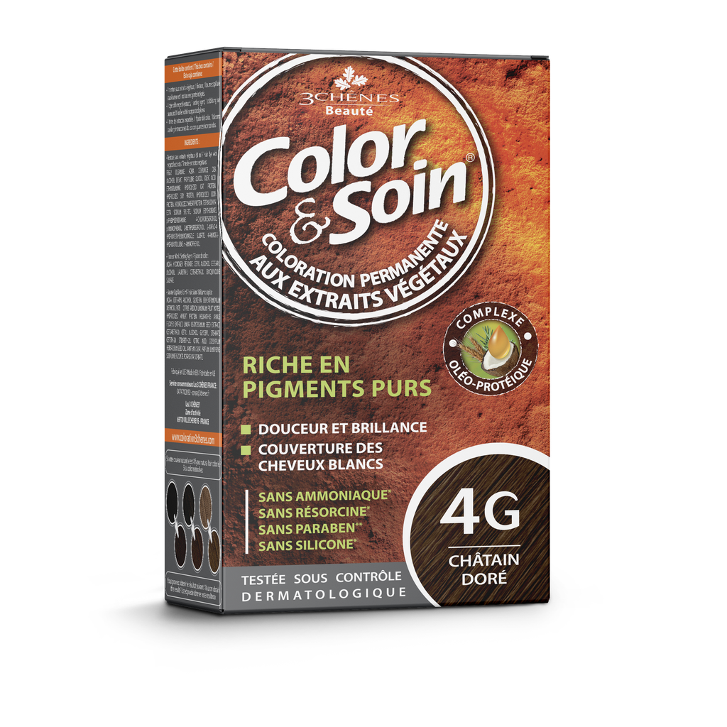 COLOR & SOIN 4G - CHÂTAIN DORÉ