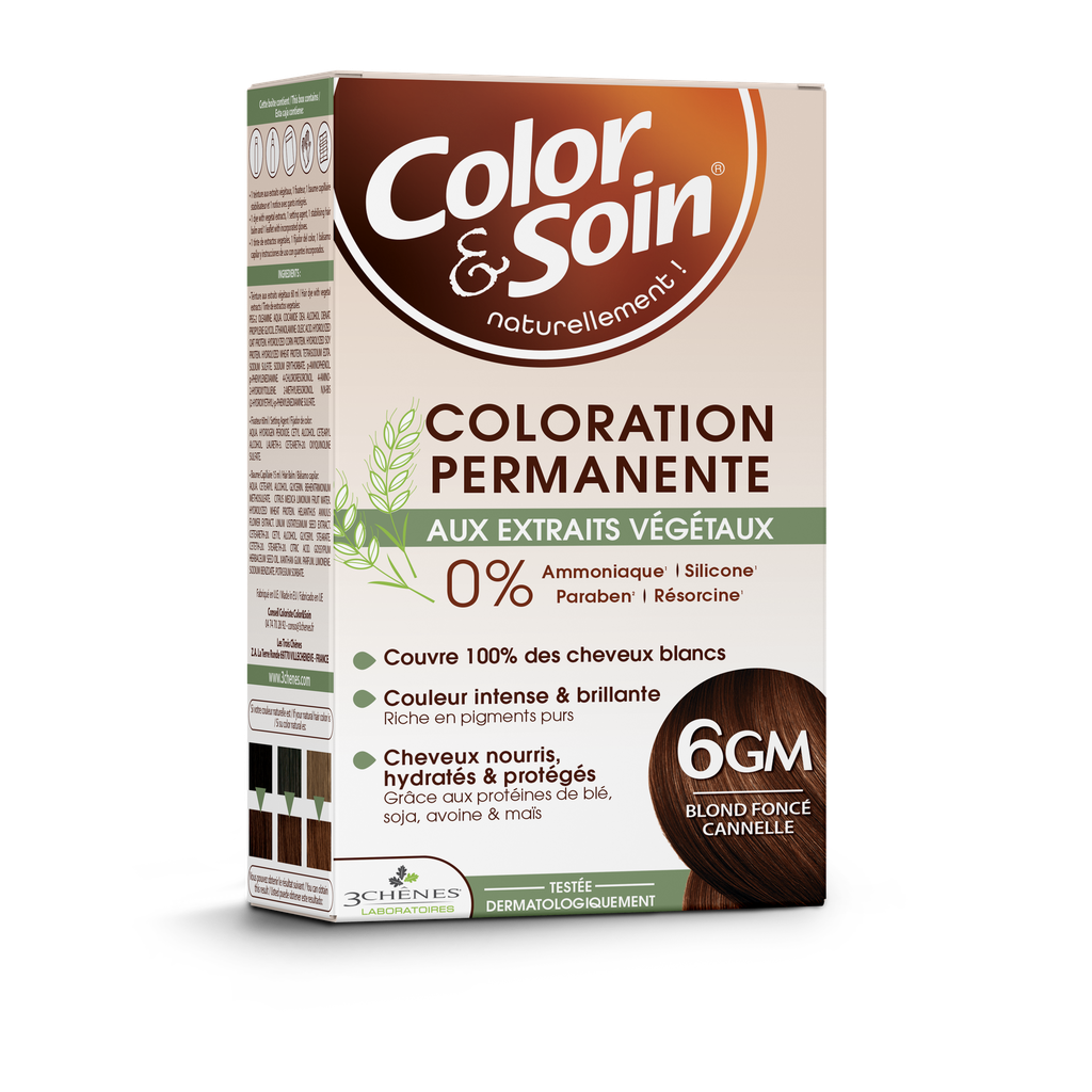 COLOR & SOIN 6GM - BLOND FONCÉ CANNELLE