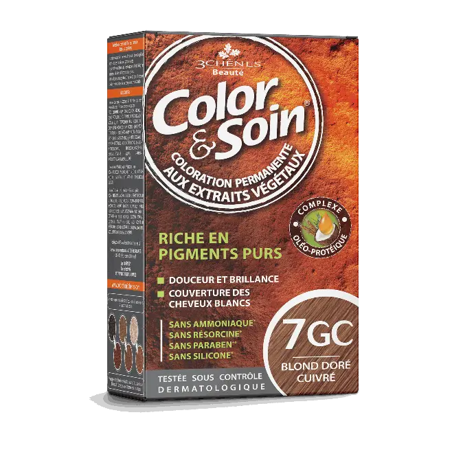 COLOR & SOIN 7GC - BLOND DORÉ CUIVRÉ