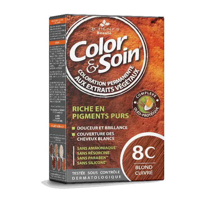 COLOR & SOIN 8C - BLOND CUIVRÉ