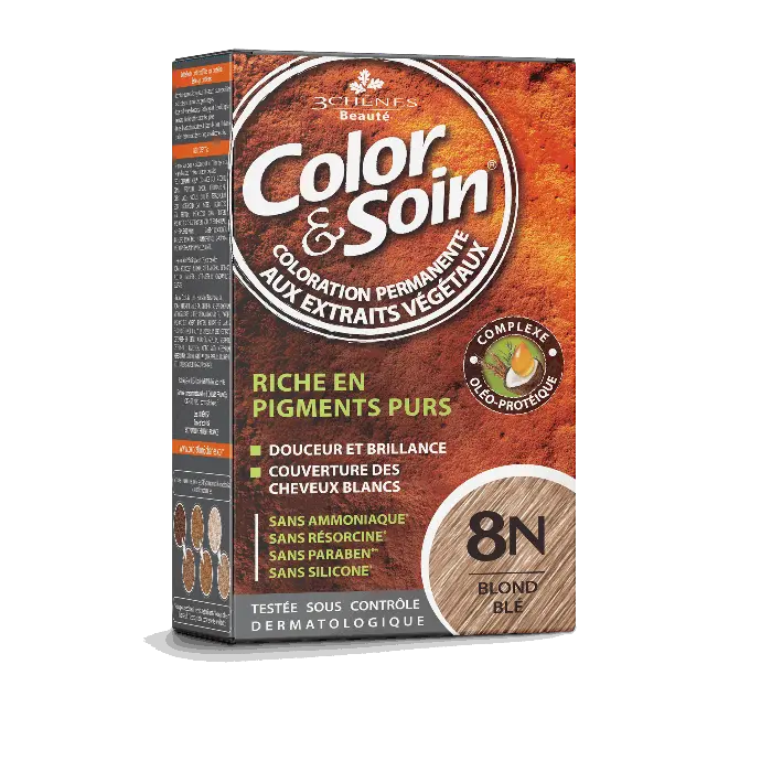 COLOR & SOIN 8N - BLOND BLÉ