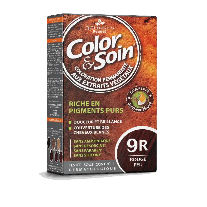 COLOR & SOIN 9R - ROUGE FEU