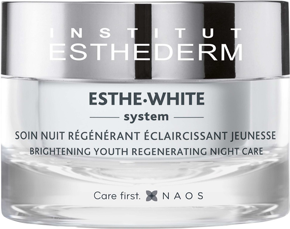 INSTITUT ESTHEDERM ESTHE-WHITE SOIN NUIT REGENERANT ECLAIRCISSANT JEUNESSE Pot 50 ml