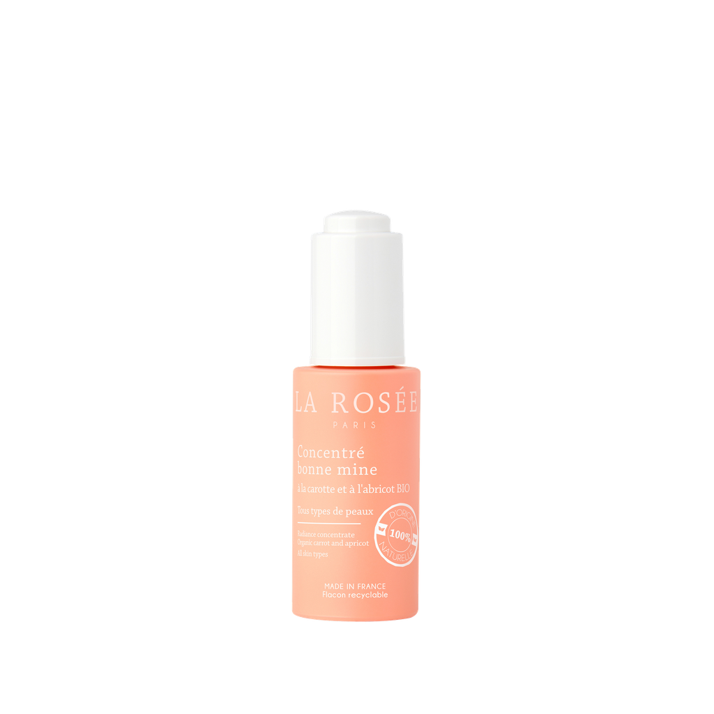 LA ROSEE CONCENTRE BONNE MINE A LA CAROTTE ET A L'ABRICOT BIO 30ML
