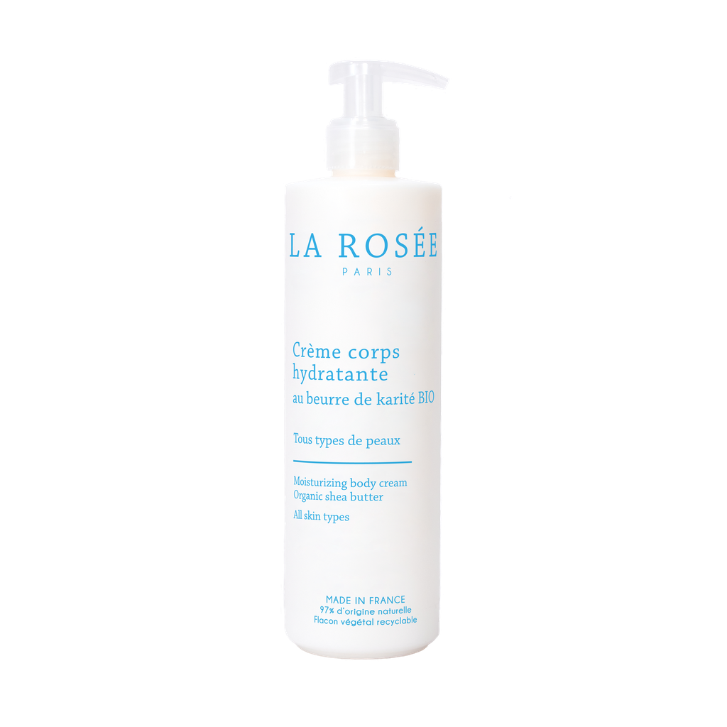 LA ROSEE CRÈME CORPS HYDRATANTE AU BEURRE DE KARITÉ BIO 400ML