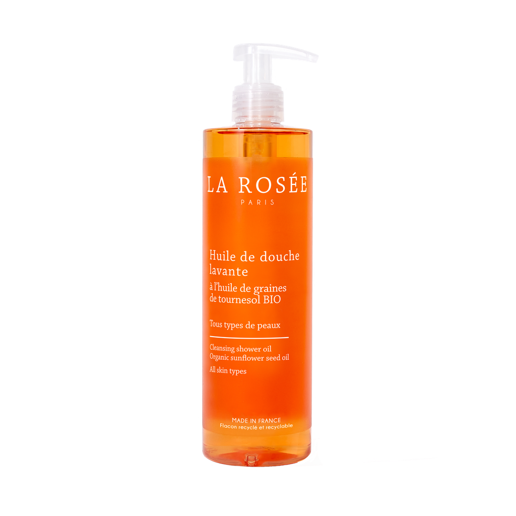 LA ROSEE HUILE DE DOUCHE LAVANTE A L'HUILE DE GRAINES DE TOURNESOL BIO 400ML