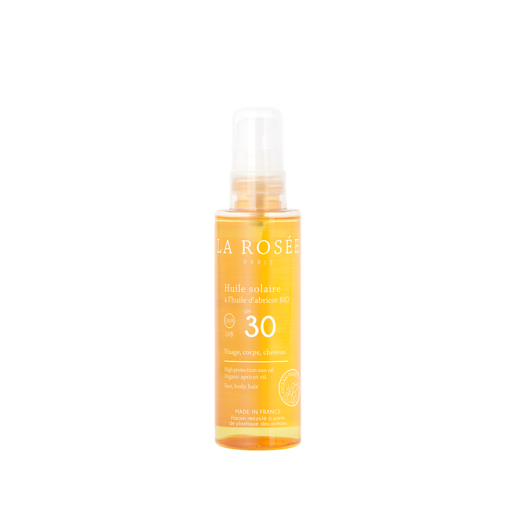 LA ROSEE HUILE SOLAIRE A L'HUILE D'ABRICOT BIO SPF30 150ML