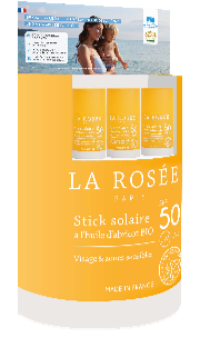 LA ROSEE PLV PRESENTOIR MINI GEANT STICK SOLAIRE NEW DESIGN