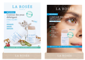LA ROSEE PLV SUBLIMATEUR MODULABLE CONTOUR DES YEUX (Sans socle en bois)