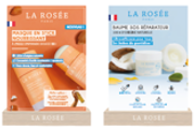 LA ROSEE PLV SUBLIMATEUR MODULABLE MASQUE NOURRISSANT / BAUME (Sans socle en bois)