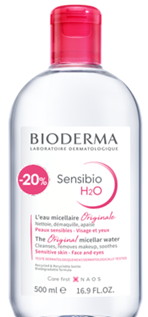 BIODERMA  SENSIBIO H2O FCE500ML + SAMPLE SENSIBIO DEFENSIVE -20%