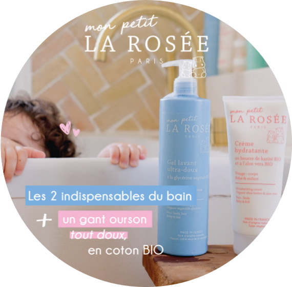 LA ROSEE  PLV STOP RAYON COFFRET MPLR ROUTINE BAIN