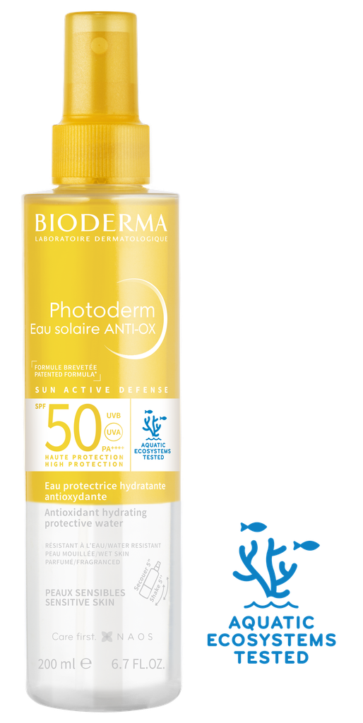 BIODERMA PHOTODERM EAU SOLAIRE SPF 50+ 200ML POMPE