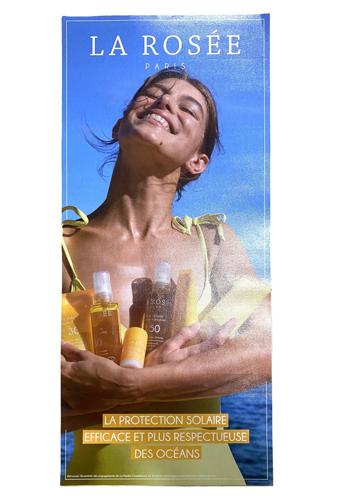 LA ROSEE PLV STICKER DE SOL SOLAIRES C2 