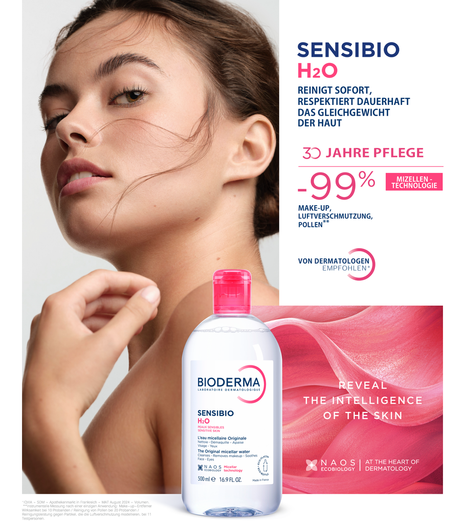 BIODERMA PLV PANNEAU VITRINE BIODERMA H2O 30 ANS DE 