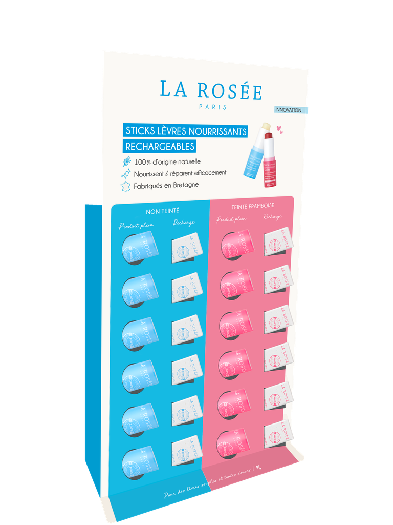 LA ROSEE PLV PRESENTOIR SL + RECHARGE XL
