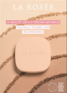 LA ROSEE PLV PANNEAU VITRINE MAKE UP 