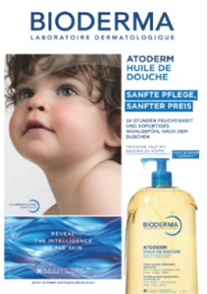 BIODERMA PLV PANNEAU VITRINE ATODERM HUILE DE DOUCHE DE