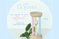 LA ROSEE PLV STOP RAYON SABLIER
