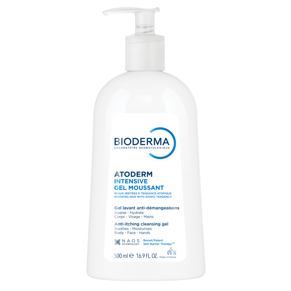 BIODERMA ATODERM INTENSIVE GEL MOUSSANT FP500ML 