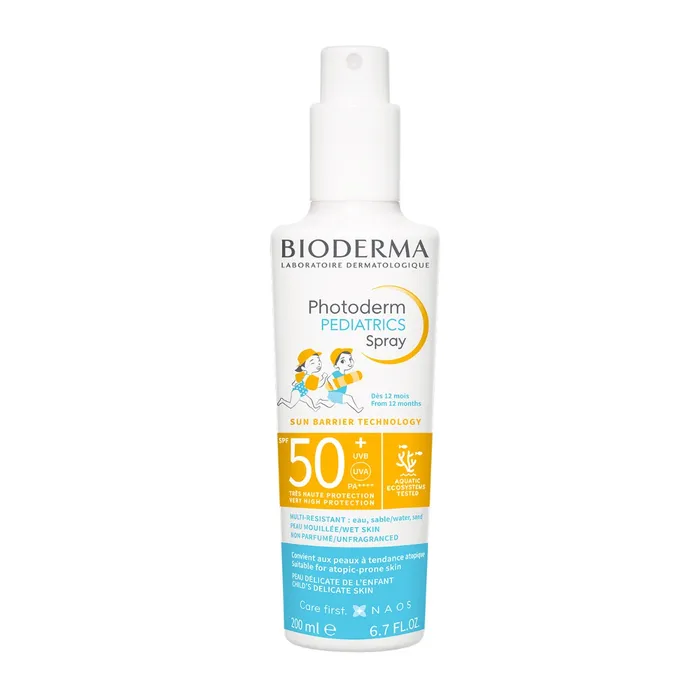 BIODERMA PHOTODERM KID PEDIATRICS SPRAY SPF50+ 200ML - Enfants  + GOURDE