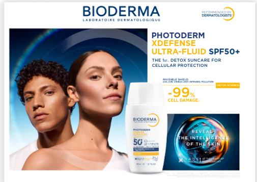 BIODERMA PLV PANNEAU VITRINE SOLAIRE 