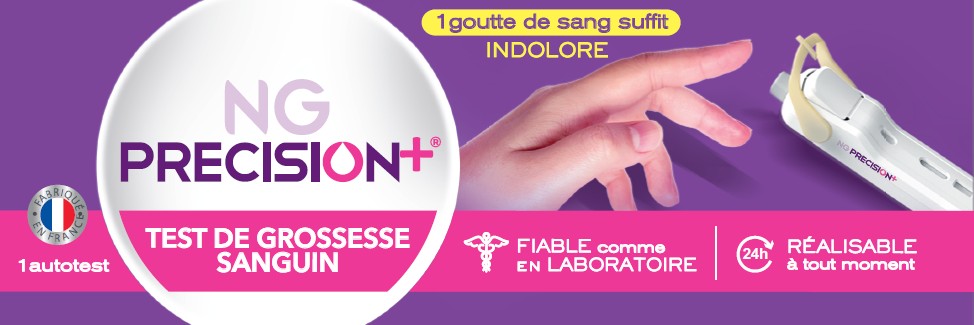 NG PRECISION+ TEST DE GROSSESSE SANGUIN - 1 AUTOTEST
