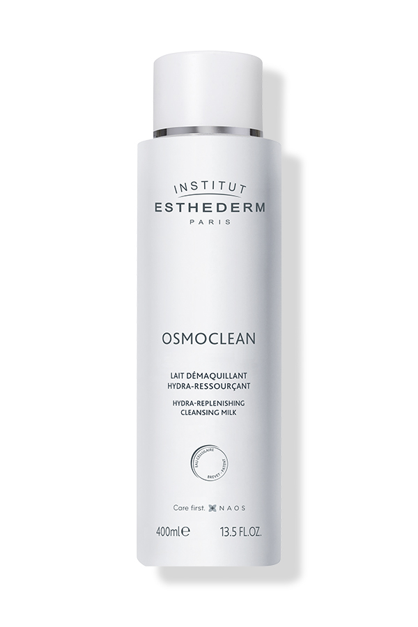 INSTITUT ESTHEDERM OSMOCLEAN MAXI / JUMBO LAIT DE SOIN DEMAQUILLANT DESENSIBILISANT FLACON 400ml 