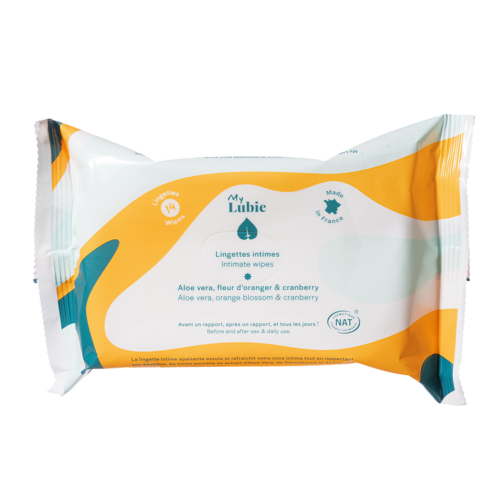 MY LUBIE LINGETTES INTIMES BIODEGRADABLES 14 UNITES 