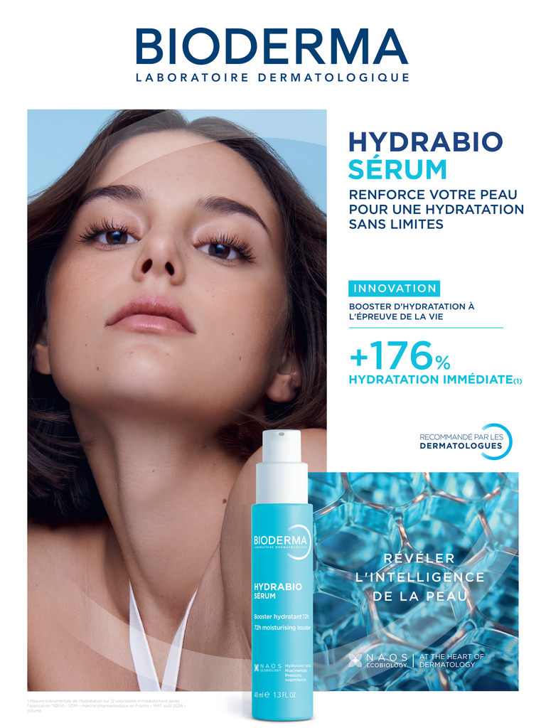 BIODERMA PLV PANNEAU VITRINE HYDRABIO SERUM FR