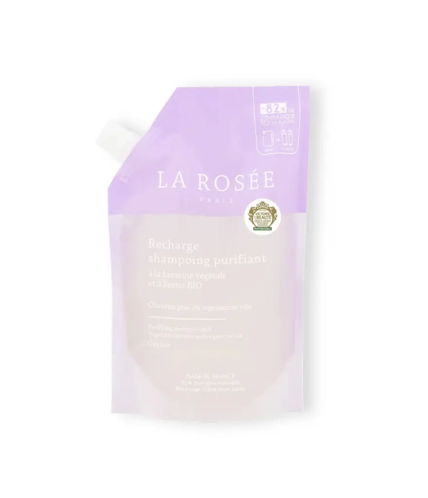 LA ROSEE ECORECHARGE SHAMPOING PURIFIANT 400ML