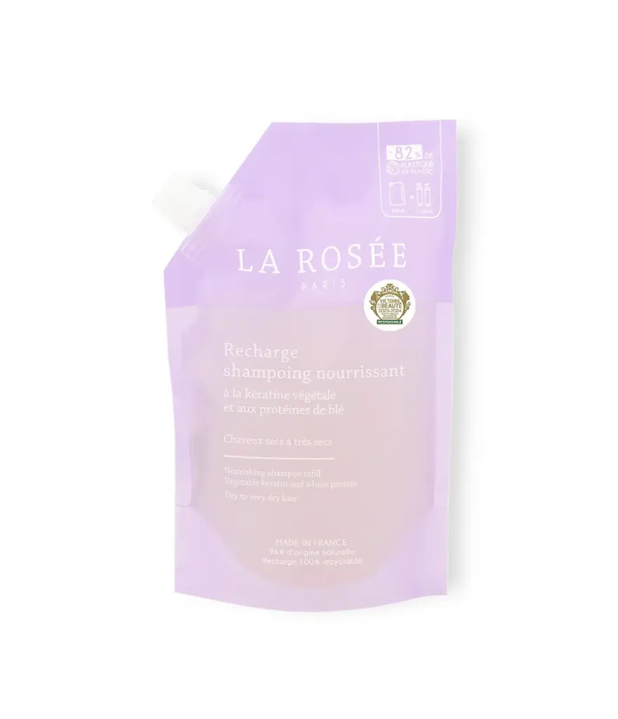 LA ROSEE ECORECHARGE SHAMPOING NOURRISSANT 400ML