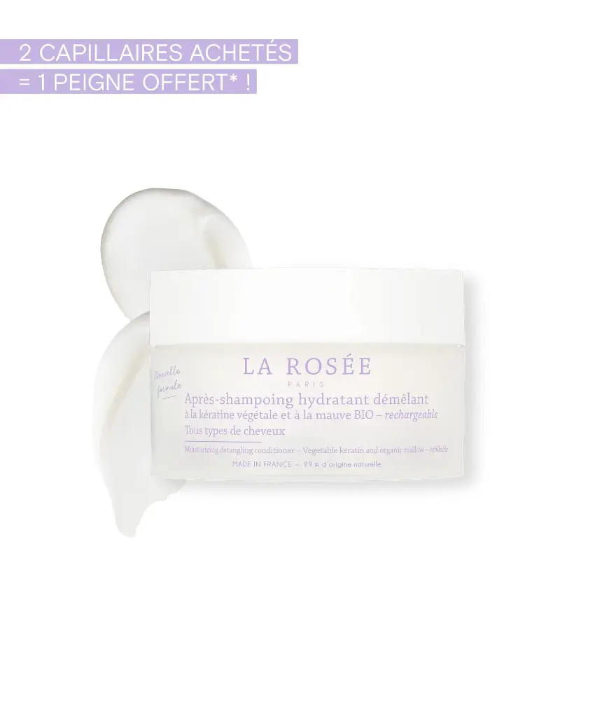 LA ROSEE APRÈS-SHAMPOING DÉMÊLANT FORTIFIANT FORTIFIANT - RECHARGEABLE 200ML