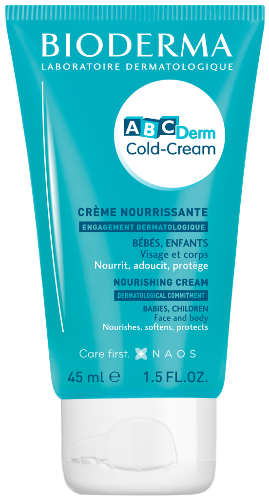 BIODERMA ABCDERM COLDCREAM VISAGE & CORPS T45ML 