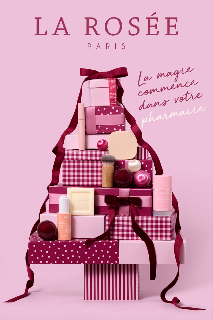 LA ROSEE PLV PANNEAU VITRINE NOEL 26 FR